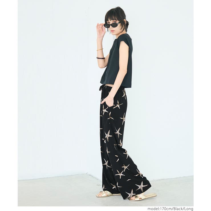 ＼26ss再入荷／レーヨンヒトデパンツ | coca | 詳細画像6 