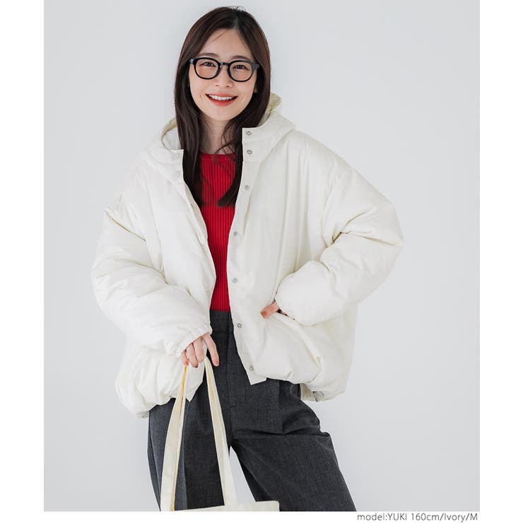 食品・日用品 半額ストア 中綿裾ボリュームブルゾン[品番：PA000016480]｜coca（コカ）の ジャケット・アウター
