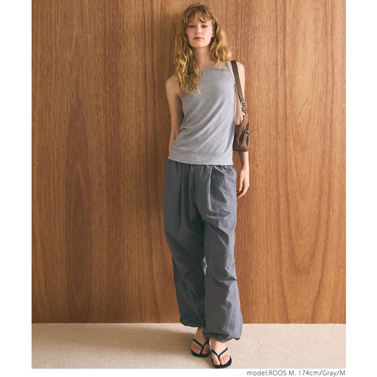 とろみリブボートネックノースリーブ | coca | 詳細画像9 