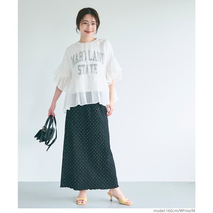 【再入荷】シアーフリルブラウス | coca | 詳細画像10 