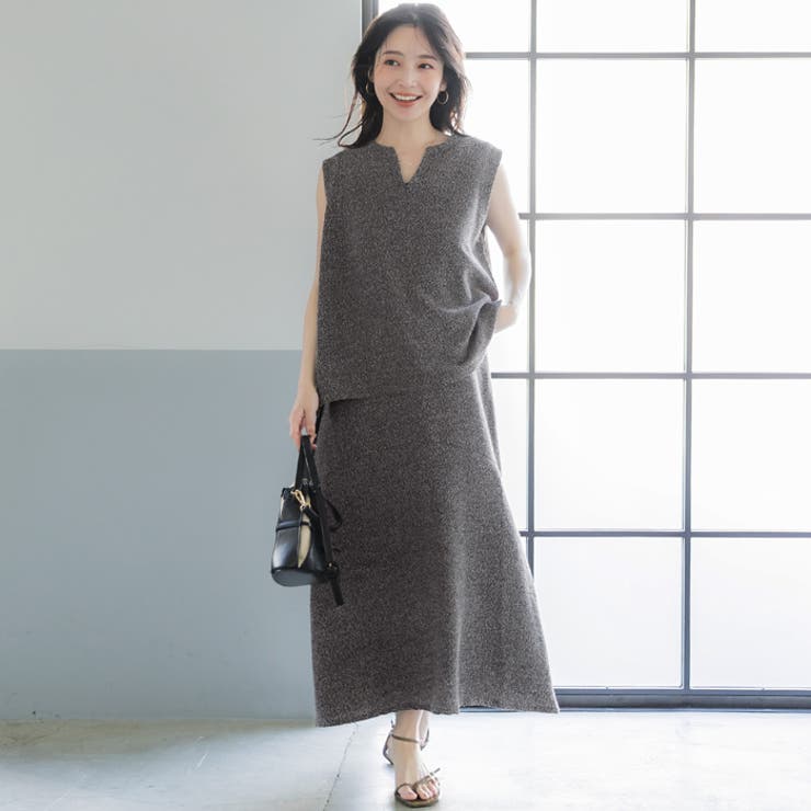かなこ５枚セット ドレス SCARF―DETAIL DRESS KS2502051