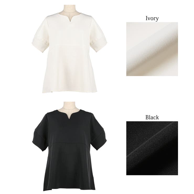 セットアップ対応ランタンスリーブブラウス | coca | 詳細画像15