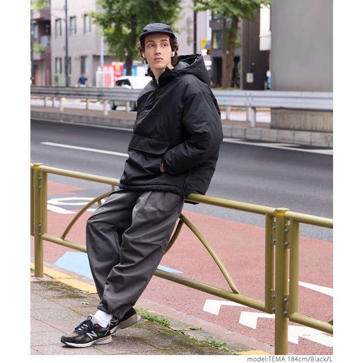 中綿アノラックブルゾン メンズ[品番：PA000016481]｜coca（コカ