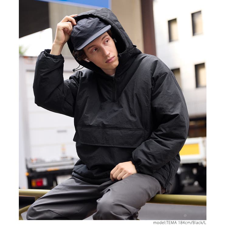 中綿アノラックブルゾン メンズ[品番：PA000016481]｜coca（コカ）の