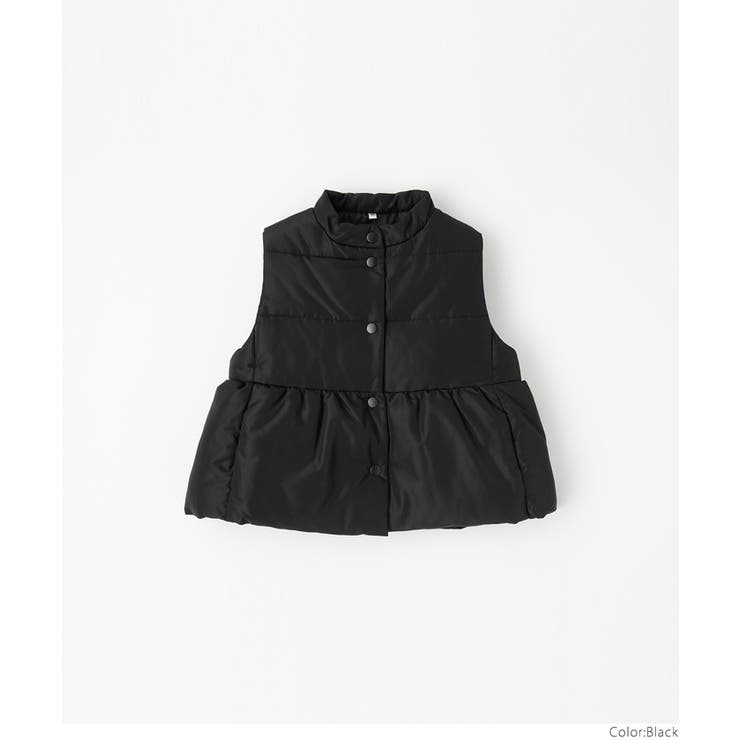 親子お揃いペプラム中綿ベスト ガールズ キッズ | coca | 詳細画像11 
