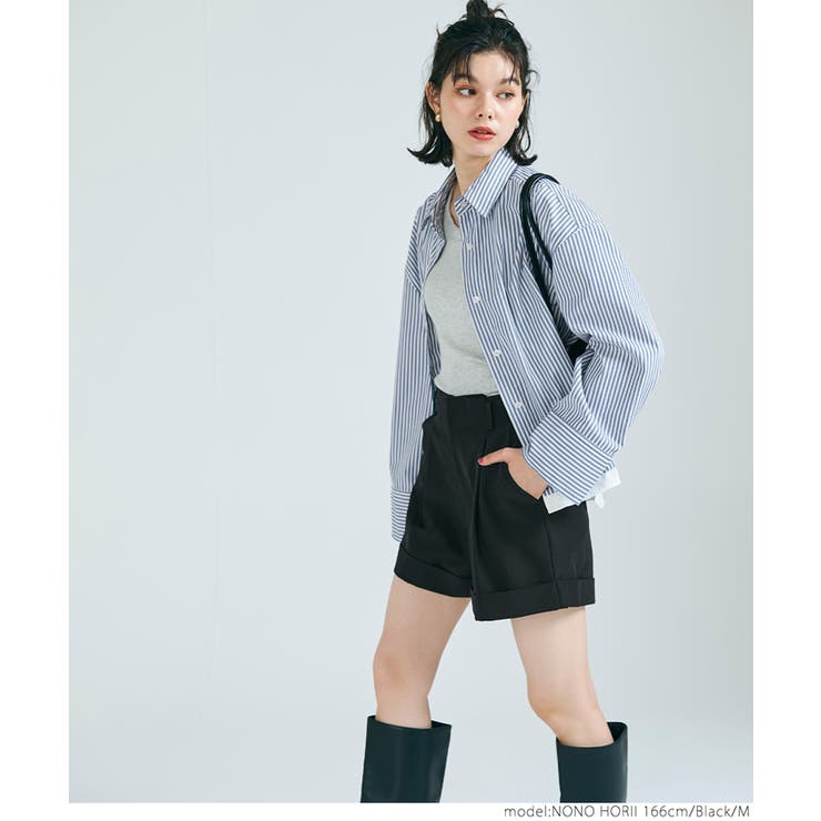 ★新品未使用★COCO DEAL  イレギュラータックショートパンツ KOBE LETTUCE 鈴乃さんコラボ ショートパンツ レディース