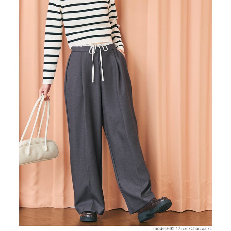 パンツ レディース ワイドパンツ[品番：PA000016262]｜coca