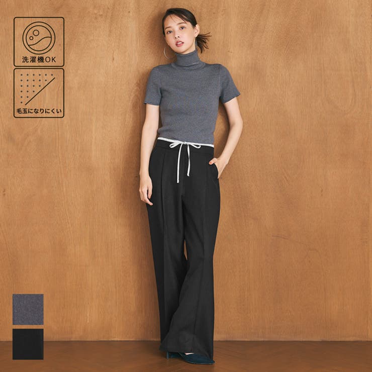 パンツ レディース ワイドパンツ[品番：PA000016262]｜coca