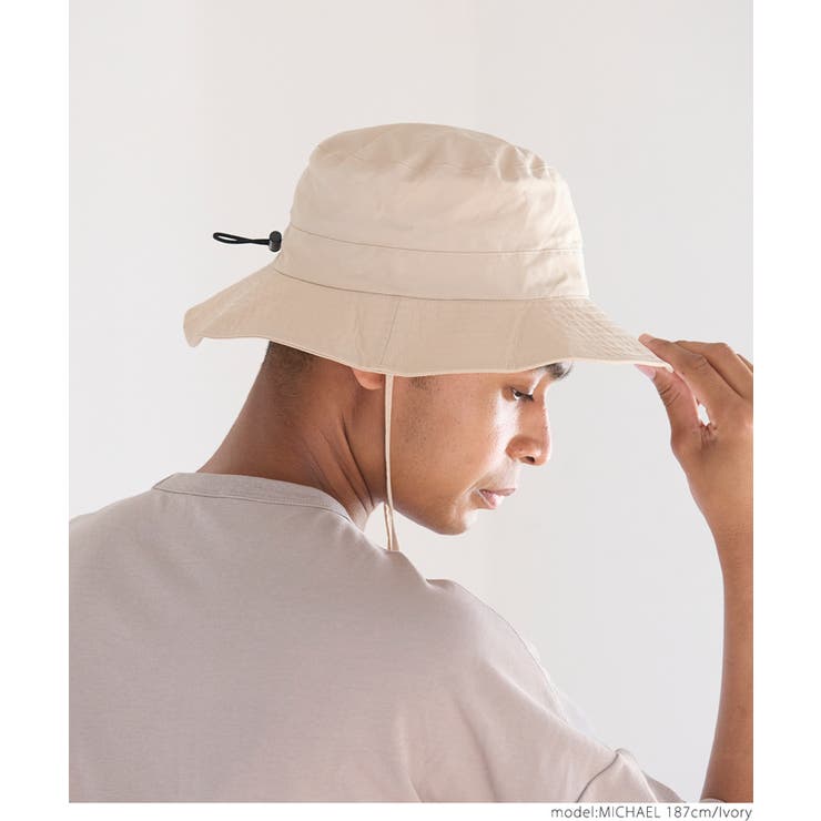 メンズ撥水ポケッタブルバケットハット | coca | 詳細画像14 