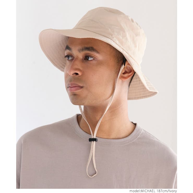 メンズ撥水ポケッタブルバケットハット | coca | 詳細画像15 