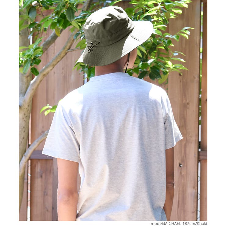 メンズ撥水ポケッタブルバケットハット | coca | 詳細画像7 