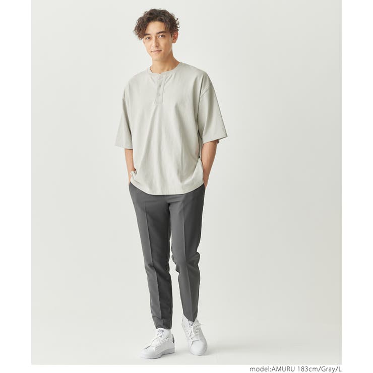 メンズナイロンタイトスラックスパンツ | coca | 詳細画像4 