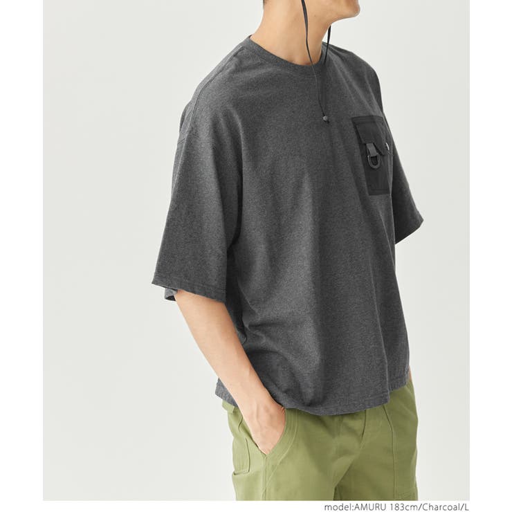 メンズフラップポケットTシャツ | coca | 詳細画像8 