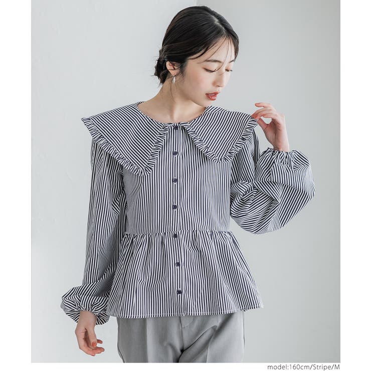 ビッグカラー 襟 COMME des GARCONS(コムデギャルソン) ブラウス