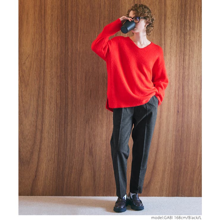 ウールライクボンディングテーパードパンツ レディース | coca | 詳細画像9 