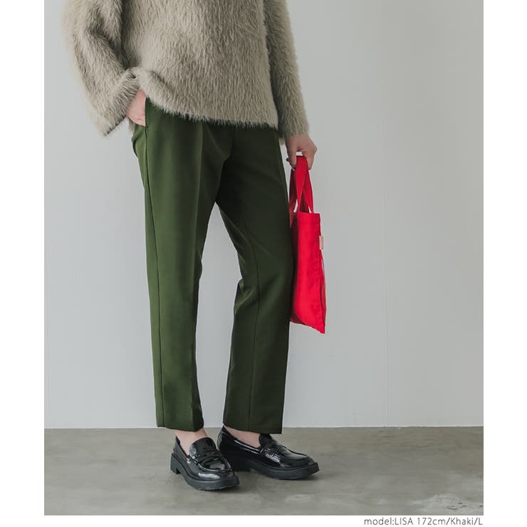 裏起毛テーパードパンツ[品番：PA000016483]｜coca（コカ）の
