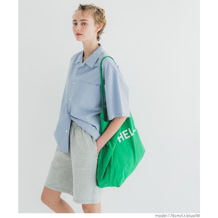 リネンブレンド開襟半袖シャツ メンズ レディース | coca | 詳細画像12 