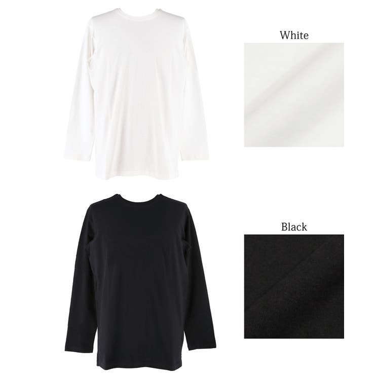 メンズレイヤードロングTシャツ メンズ[品番：PA000016393]｜coca