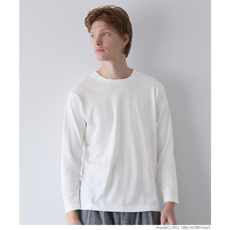 メンズレイヤードロングTシャツ メンズ[品番：PA000016393]｜coca
