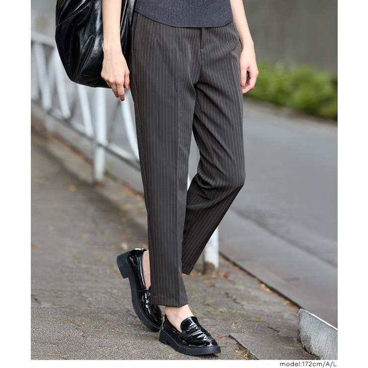 360°美脚見えを叶える3Dストレッチハイウエストパンツ | coca | 詳細画像15 