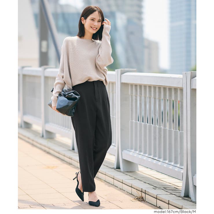 360°美脚見えを叶える3Dストレッチハイウエストパンツ | coca | 詳細画像18 