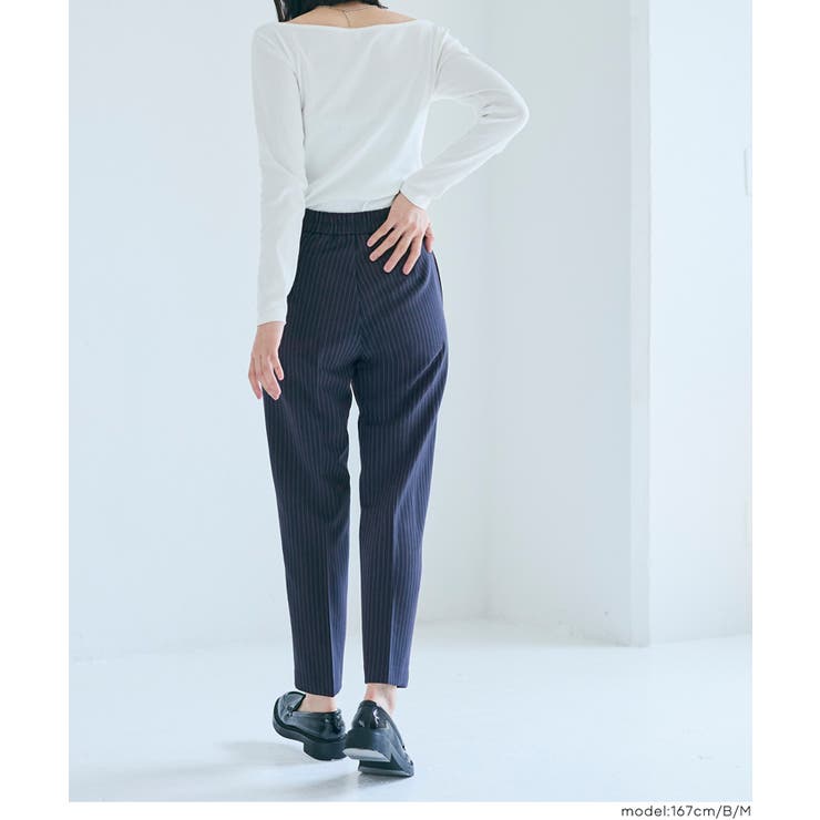 360°美脚見えを叶える3Dストレッチハイウエストパンツ | coca | 詳細画像21 