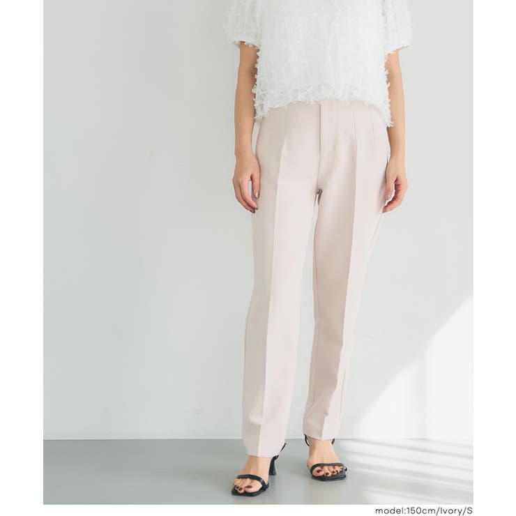 360°美脚見えを叶える3Dストレッチハイウエストパンツ | coca | 詳細画像30 