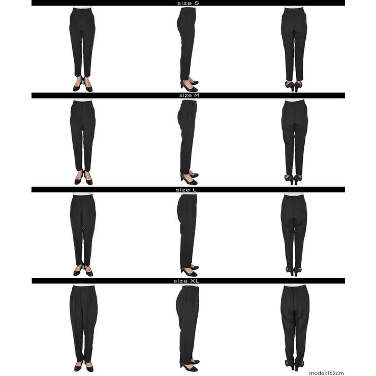 360°美脚見えを叶える3Dストレッチハイウエストパンツ | coca | 詳細画像31 