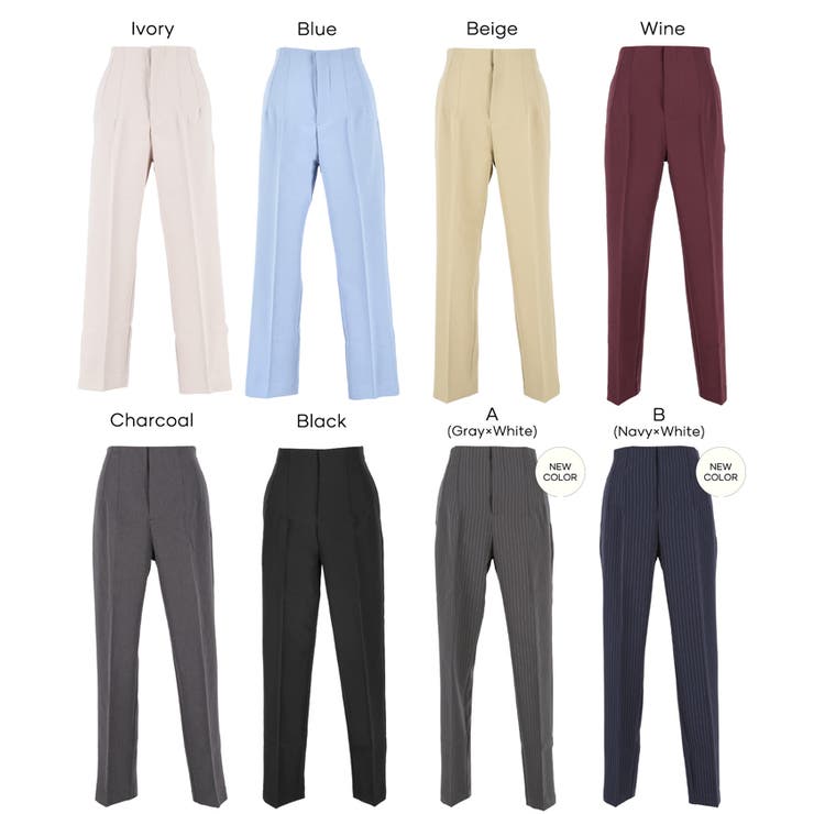 360°美脚見えを叶える3Dストレッチハイウエストパンツ | coca | 詳細画像33 