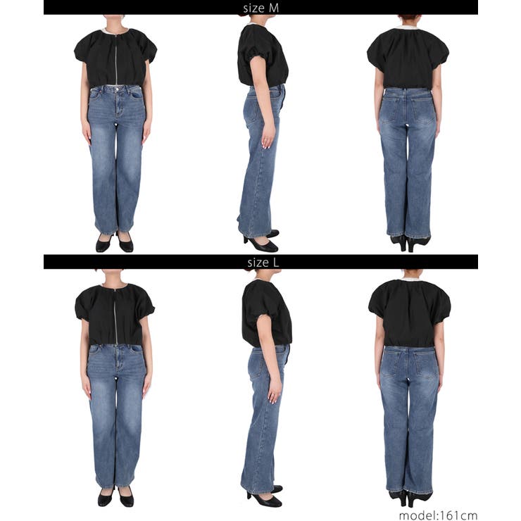 ポリエステルポプリンタックショートジャケット レディース | coca | 詳細画像19 