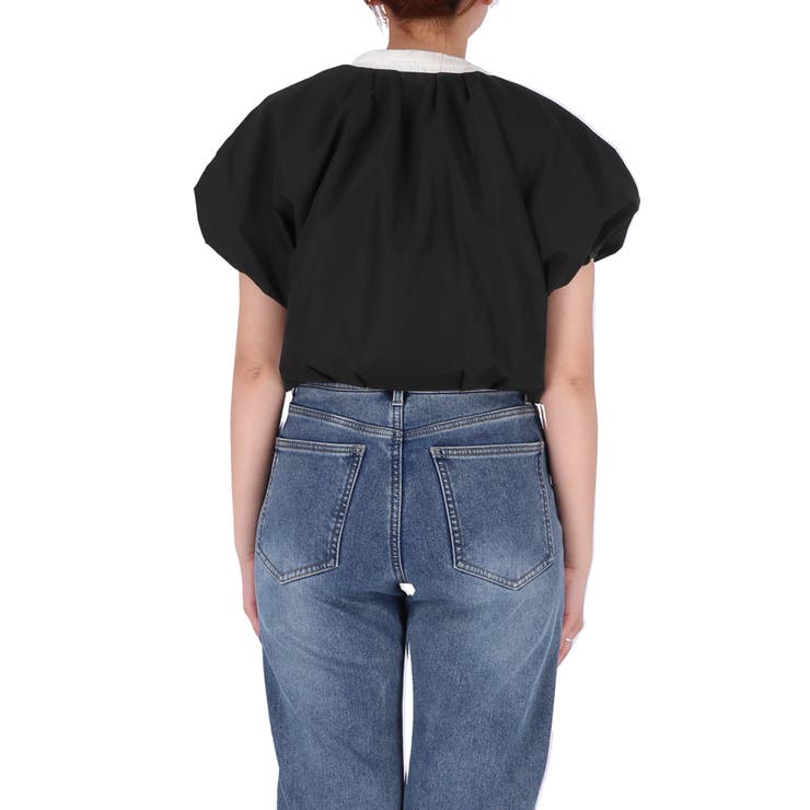 ポリエステルポプリンタックショートジャケット レディース | coca | 詳細画像6 