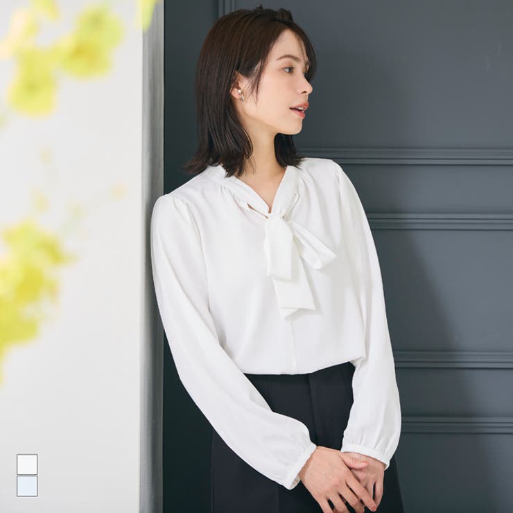 【セレモニー】ボウタイブラウス | coca | 詳細画像1 