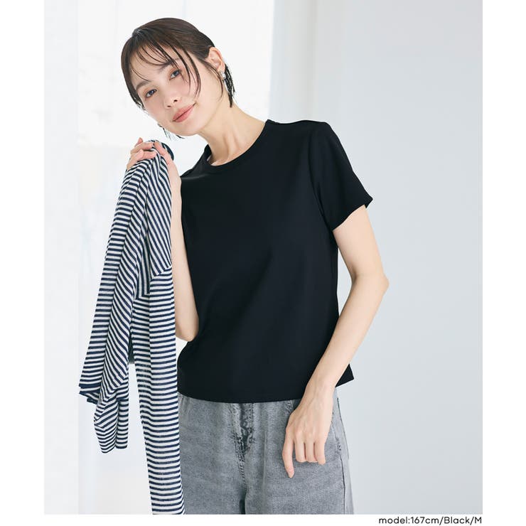 ［Black］ | 〈26ss新色登場〉EASYTECHクルーネックTシャツ | coca