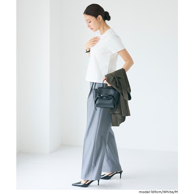 〈26ss新色登場〉EASYTECHクルーネックTシャツ | coca | 詳細画像8 