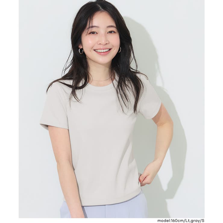 ［Lt.gray］ | 〈26ss新色登場〉EASYTECHクルーネックTシャツ | coca