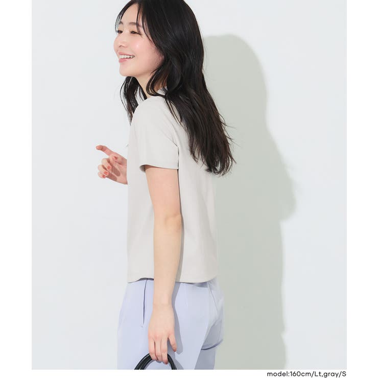 〈26ss新色登場〉EASYTECHクルーネックTシャツ | coca | 詳細画像11 