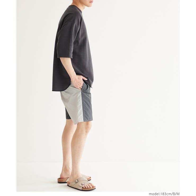 kolor カラー　ショートパンツ　ベージュ　ナイロン kolor - kolor カラー ショートパンツ L ベージュ 【古着