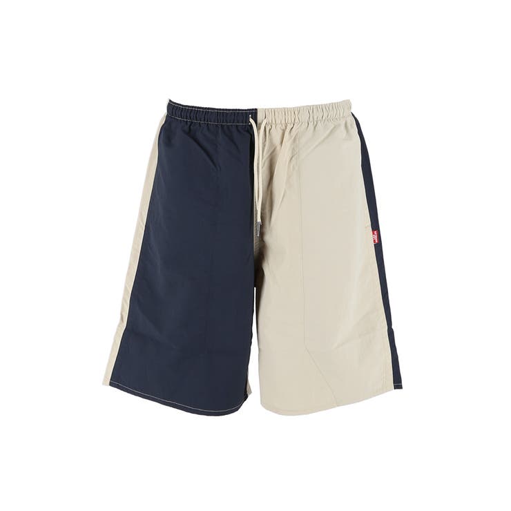 ワッシャーナイロンバイカラーショートパンツ メンズ[品番 ワッシャーナイロンバイカラーショートパンツ メンズ[品番