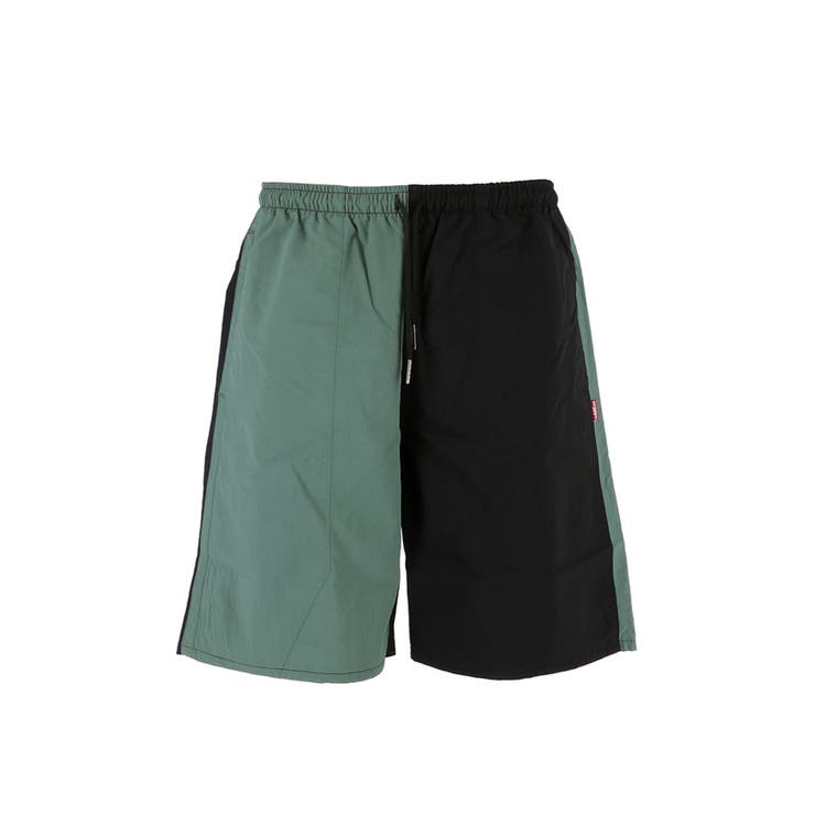 ［C］ | ワッシャーナイロンバイカラーショートパンツ メンズ | coca