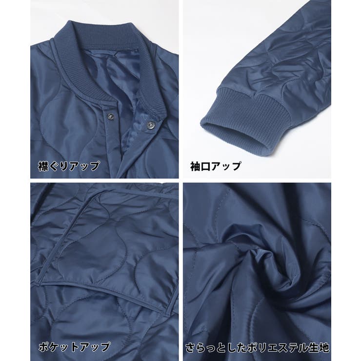 SORONA機能中綿マットキルトジャケット メンズ | coca | 詳細画像15 