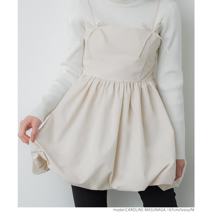 リボンミニドレス レディース | coca | 詳細画像16 