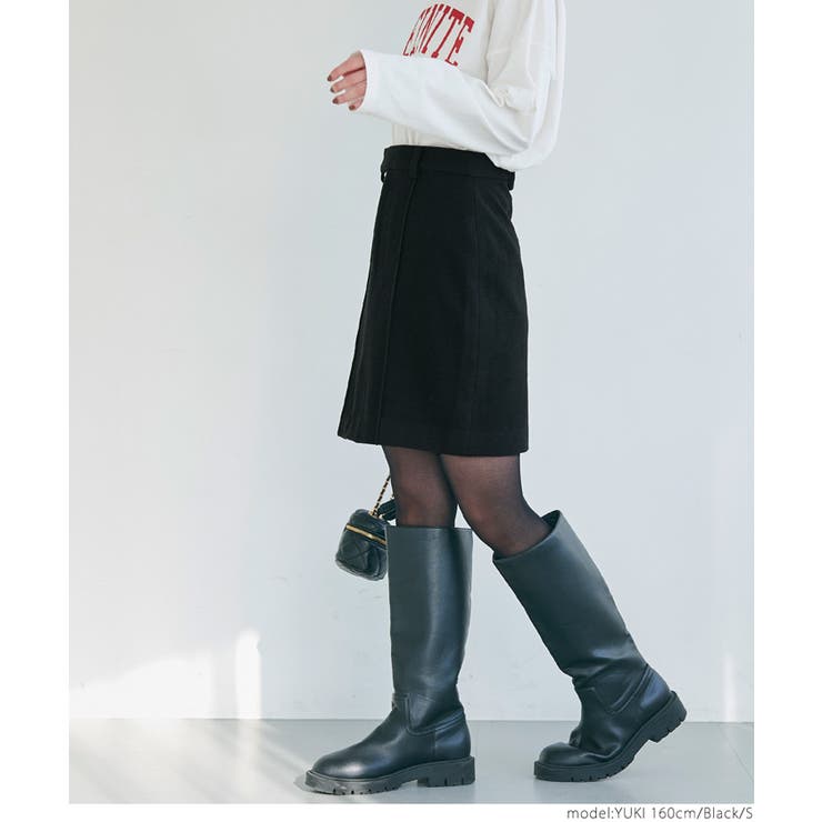 起毛スリットミニスカート レディース | coca | 詳細画像15 