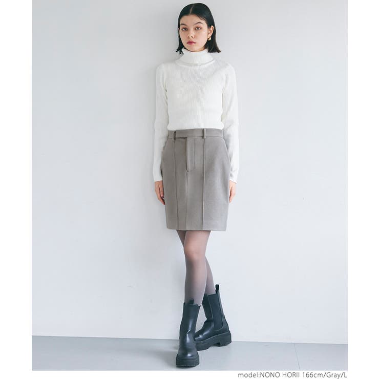 起毛スリットミニスカート レディース | coca | 詳細画像4 