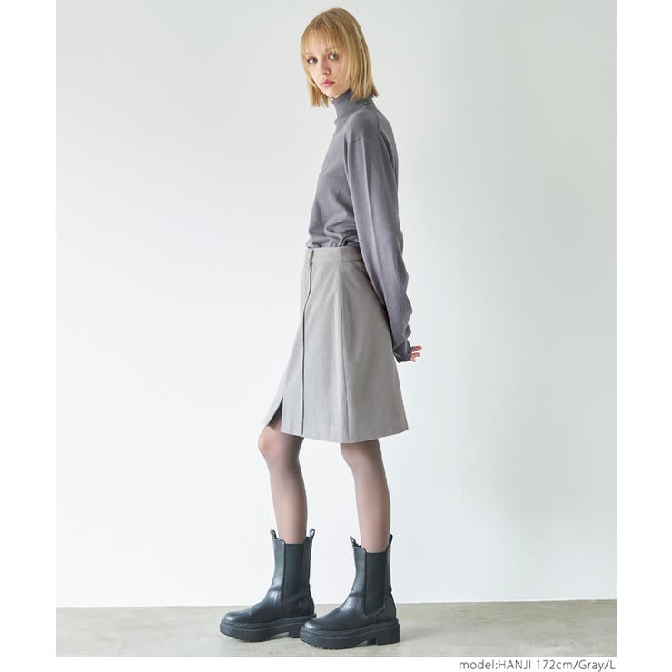 起毛スリットミニスカート レディース | coca | 詳細画像8 