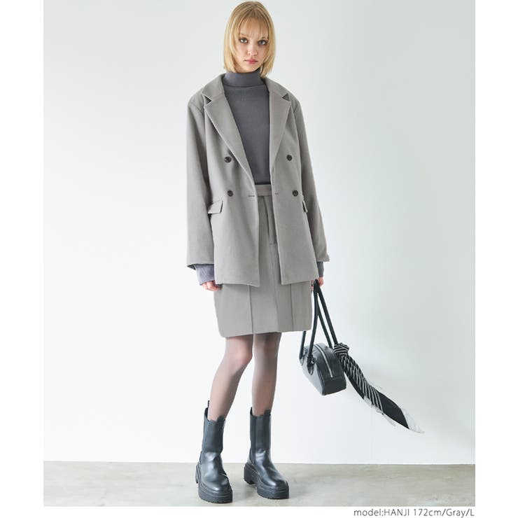 起毛スリットミニスカート レディース | coca | 詳細画像9 