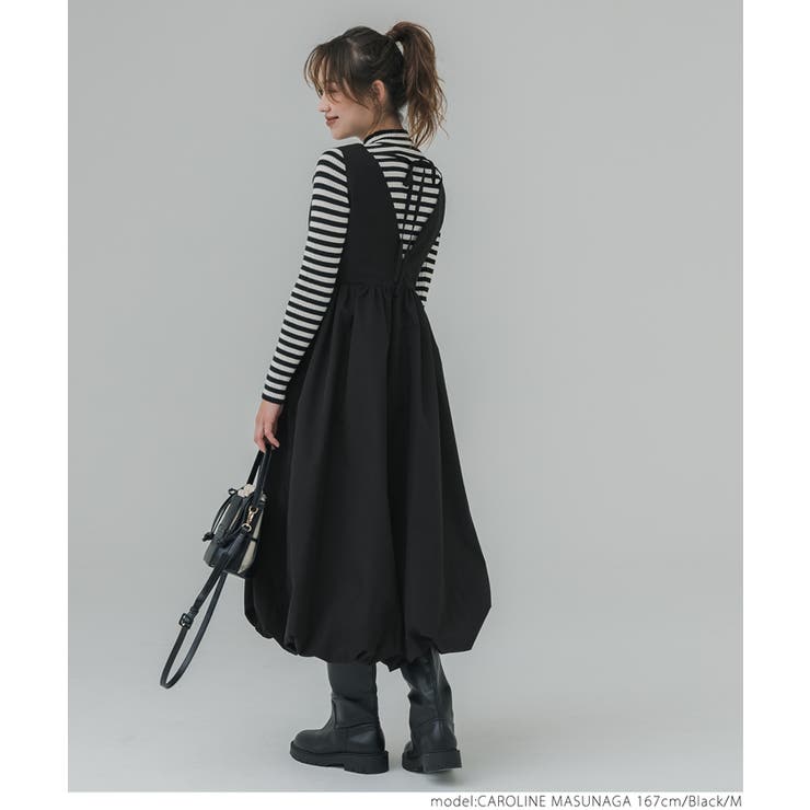 バルーンジャンパースカート レディース[品番：PA000016396]｜coca