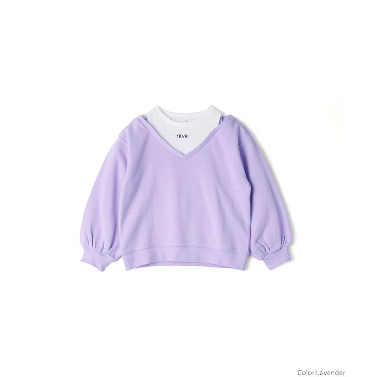 裏毛タンクレイヤードトップス キッズ | coca | 詳細画像13 