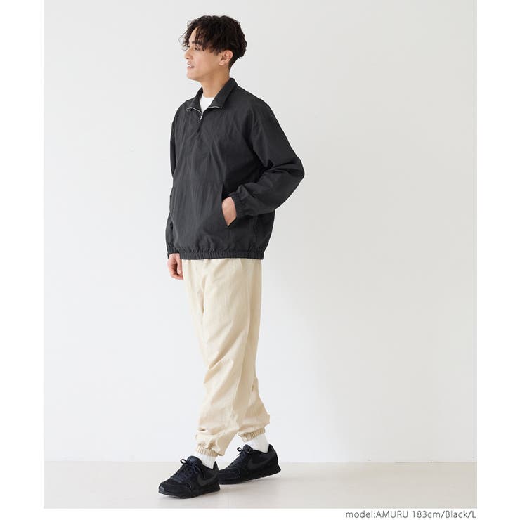 ワッシャーナイロンプルオーバージャケット メンズ | coca | 詳細画像12 