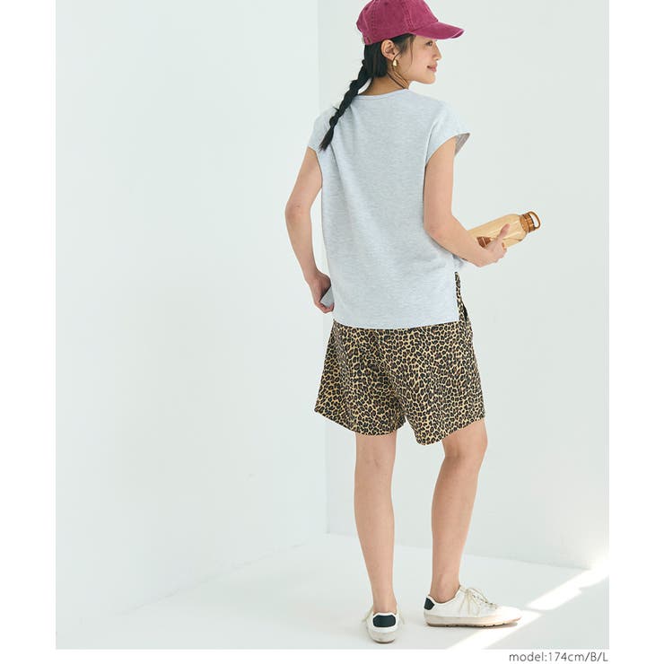 ワッシャーナイロンレオパードショートパンツ メンズ レディース | coca | 詳細画像11 