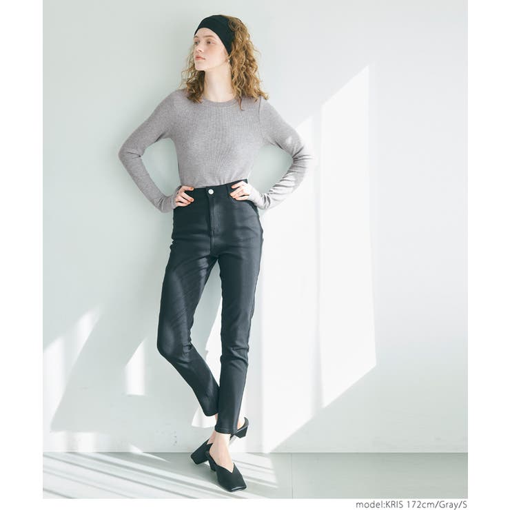 リブクルーネック レディース | coca | 詳細画像20 